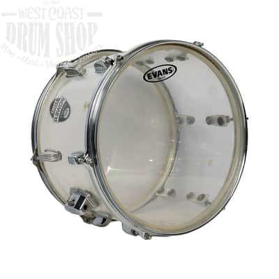 Vintage Ludwig Clear Vistalite 8x12 Tom 1970s image 2