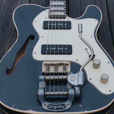 TMG Gatton Tele - Charcoal Frost image 4