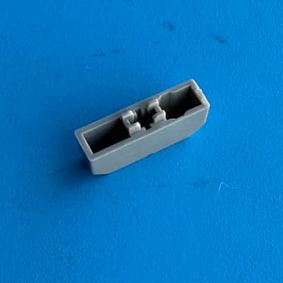 CASIO MT-100 Vintage Keyboard Replacement Part: Gray Chord Slider Cover Cap image 2