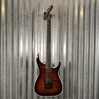 ESP LTD MH-1000 Evertune Dark Brown Sunburst Guitar LMH1000ETFMDBSB #0746 Used image 2