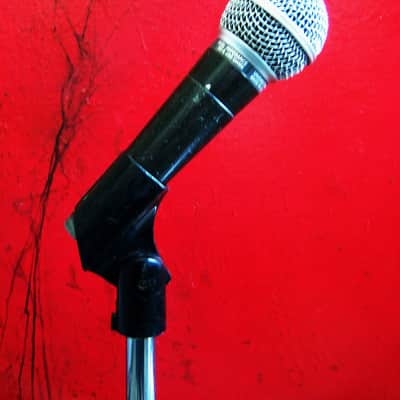 Vintage 1980's USA Shure SM58 Handheld Cardioid Dynamic Microphone Low Z w mic clip & cable image 11