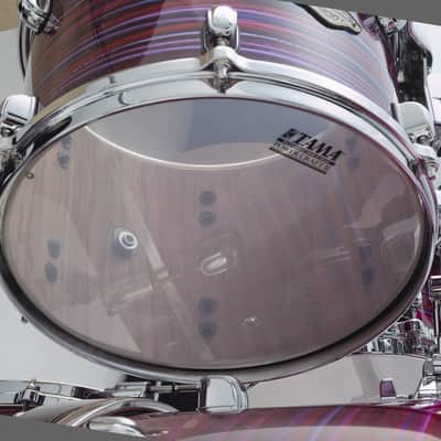 Tama WBS42S-LPO Starclassic Walnut/Birch Lacquer Shell Kit 4 pcs - Lacquer Phantasm Oyster/Chrome HW image 18