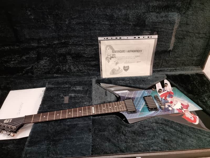 RARE 2009 ESP LTD EX-AVATAR GRAPHIC 1 of 150 TOP CONDITION w/ OHSC + COA image 1