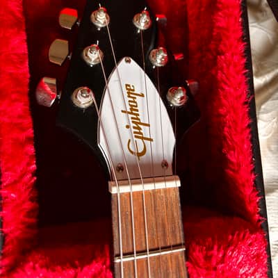 Epiphone Kirk Hammett Flying V 2024 - Ebony image 7