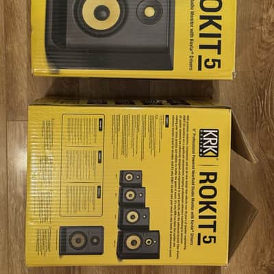 KRK RP-5 Rokit G4 2-Way 5" Active Studio Monitors (Pair) 2019 - 2021 - Black image 5