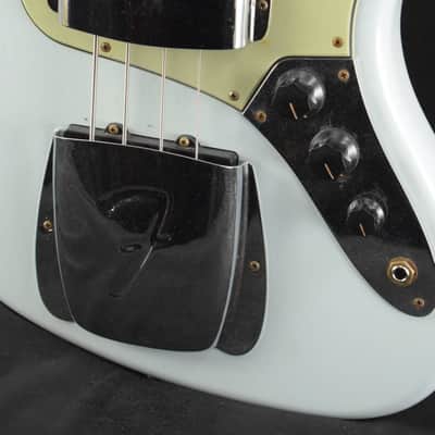 Fender Custom Shop Limited '64 Jazz Bass Journeyman Relic - Super Faded Aged Sonic Blue image 3