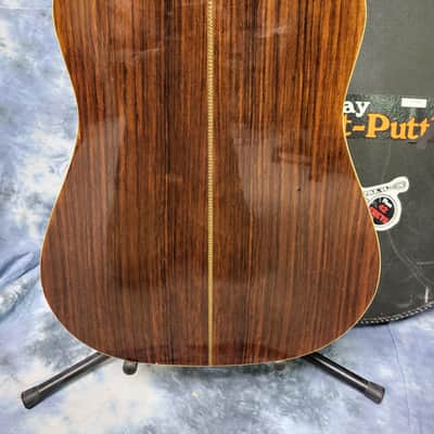 Vintage 1988 Epiphone Presentation 12 String Acoustic Guitar Model PR-715-12 Pro Setup New Strings Original Soft Shell Case image 10