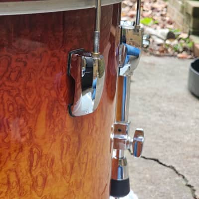 Pearl Masters MCX 2008 - Quilted Bubinga Sunburst image 5