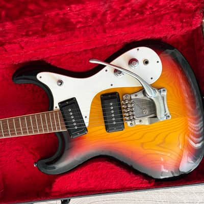 Mosrite The Ventures Of California Model Sunburst Vintage OHSC Ships From USA image 3