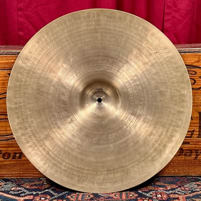 17" Zildjian A 1920s-1940s 1st/2nd/Pre-Trans Stamp Ride Cymbal 1988g *Video Demo* image 5