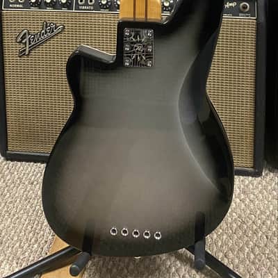 LIKE NEW: Reverend Triad Bass 5 - Silver Burst - BAG INCLUDED image 4