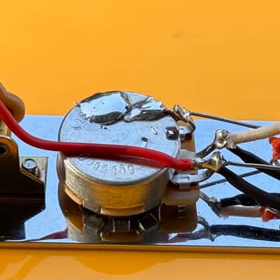 Fender Telecaster Custom Pre Wired 5-Way Control Plate 2026 - Chrome image 5
