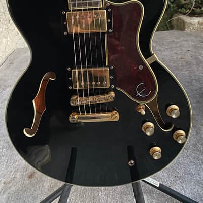 Epiphone Sheraton 2 Pro EB 2015 - Gloss Black image 1