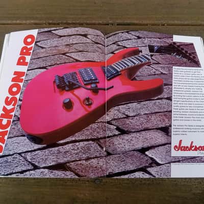 Vintage 1990 - 1991 Charvel, Charvette, Jackson Full Color Catalog! Rare, Original Case Candy, Paperwork! image 11