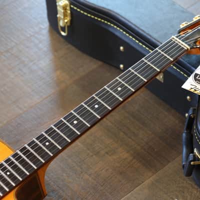Dell’Arte Jimmy Rosenberg Signature Natural Acoustic/ Electric Gypsy Jazz Guitar + Case image 3
