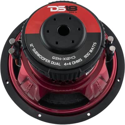 DS18 - GEN-X124D - 12" Aluminum Voice Coil Subwoofer - Dual 4 Ohms image 4