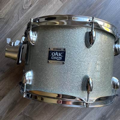 Yamaha Oak Custom Tom - 12x8 - Silver Sparkle - 2000’s image 4
