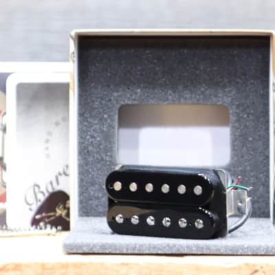 Bare Knuckle Riff Raff Humbucker Bridge Position 4 Conductor Alnico 5 Black image 3