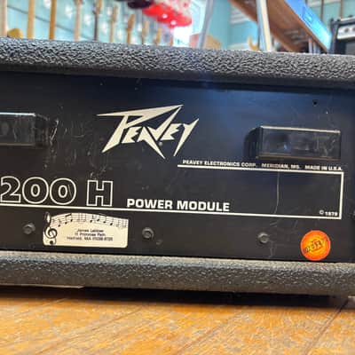 Peavey XR-400 Mixer Amp 200H Power Module image 10