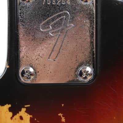 1976 Fender Precision Bass fretless sunburst image 11