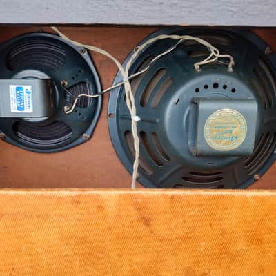 Gibson GA-30 15-Watt 12"/8" Guitar Combo 1954 - 1959 - Two-Tone Brown & Tweed image 8
