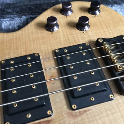 WAL MK1 Fretless Bass - 1985 - Sycamore Facings image 5