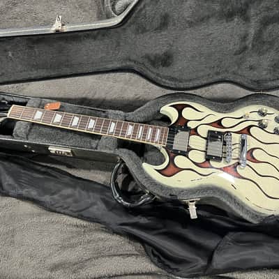Gibson SG Standard '61 2022 custom painted Flame relic image 1