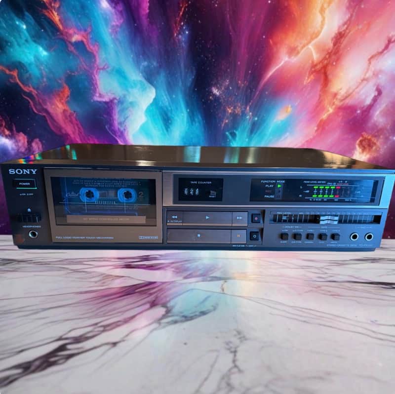 Sony TC-FX320 Stereo Cassette Deck Dolby Full Logic Feather Touch FRESH SERVICE! image 1