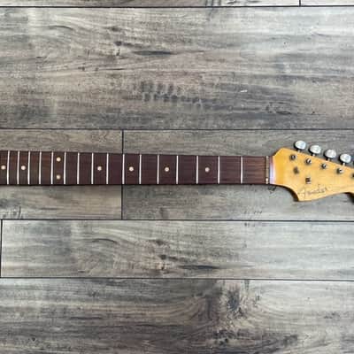 Vintage 1961 Fender Slab Board Brazilian Rosewood Stratocaster Neck image 1