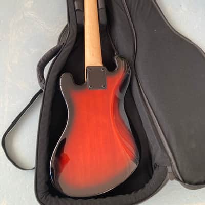 Kala UBASS Solid Body Sunburst with Flatwound Strings image 2