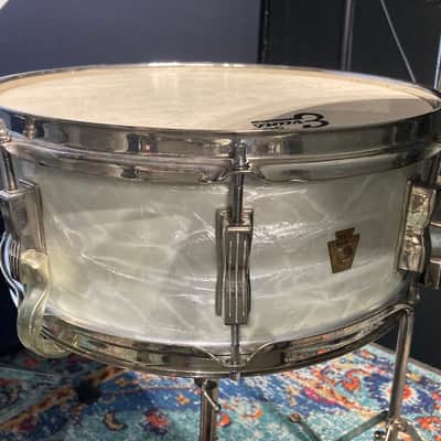 WFL - 1950s Buddy Rich, Super Classic 4-Piece Drum Set, Complete! 22", 16", 13", 5.5x14", WMP w/All Nickel Hardware and Stands. Immaculate! image 11