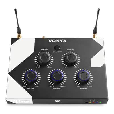Vonyx Av510 Optical Karaoke Contr.2 Uhf Bt image 5