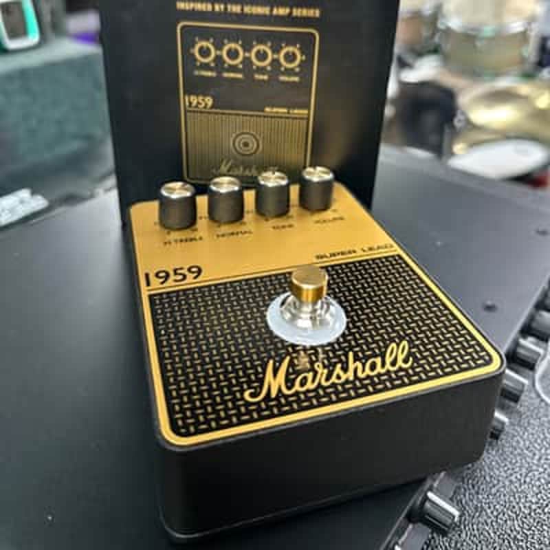 Marshall 1959 Super Lead Pedal 2025 - Black and Gold | Reverb