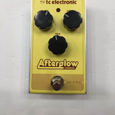 TC Electronic Afterglow Analog Chorus True Bypass Guitar Effect Pedal + Box image 2