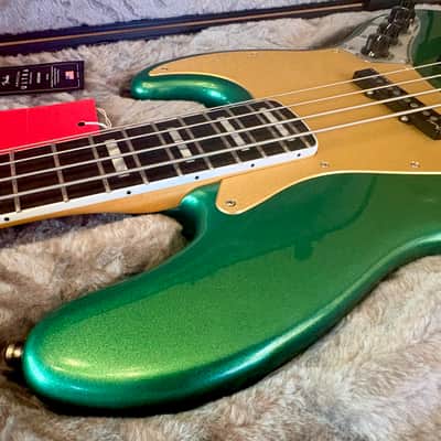 Fender Ultra Jazz Bass Limited 2023 - Mystic Pine Green image 1