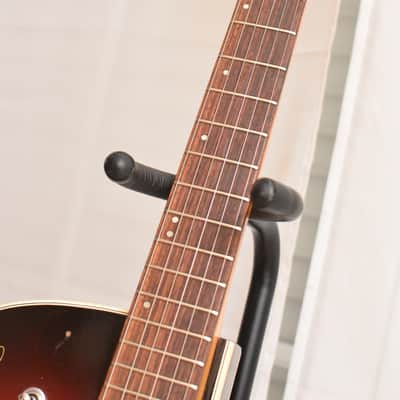 Astro Semi Acoustic – RARE 1960s German Vintage Archtop Jazz Guitar Gitarre Hopf image 10