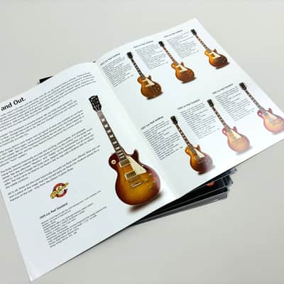Gibson Custom Shop Brochure – The Original Les Paul Standard: Inside and Out. Brazilian. 2003 image 2