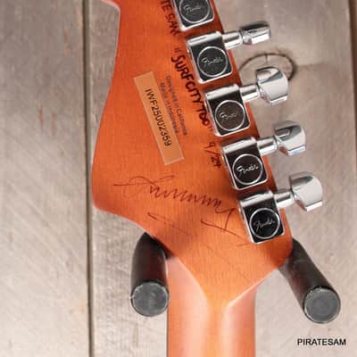 Fender Acoustasonic Standard Jazzmaster Custom Art Guitar "SURF CITY TOO "2025 image 11