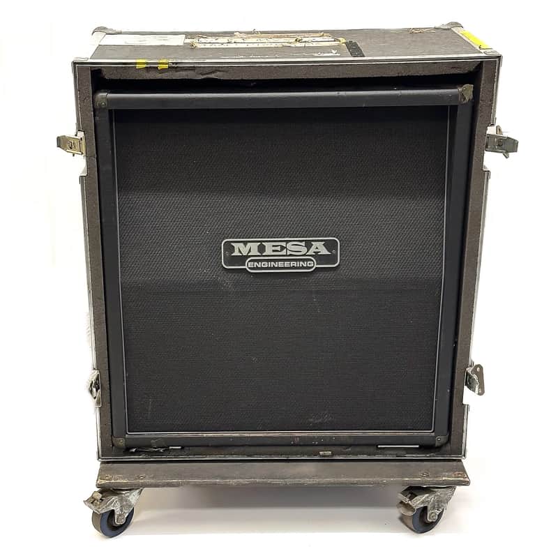 2004 Mesa Boogie Rectifier Oversized 240-Watt 4x12" Straight Guitar Speaker Cabinet owned by Bullet for my Valentine BFMV - T4335 Celestion Vintage 30 image 1
