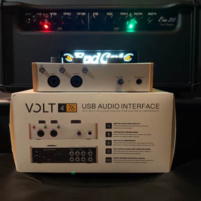 Universal Audio Volt 476 USB-C Audio Interface 2021 - Present - Tan / Gray image 5