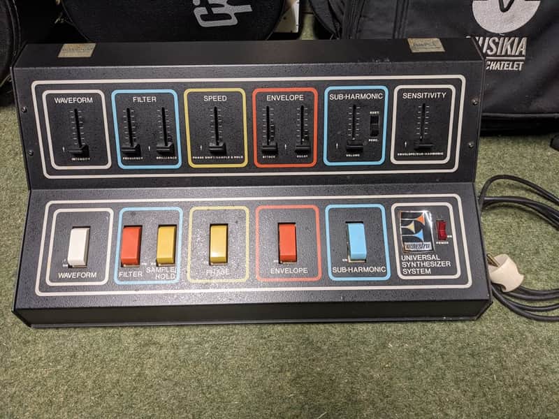 Maestro USS-1 Universal Synthesizer System, 70's, with case and pedal image 1