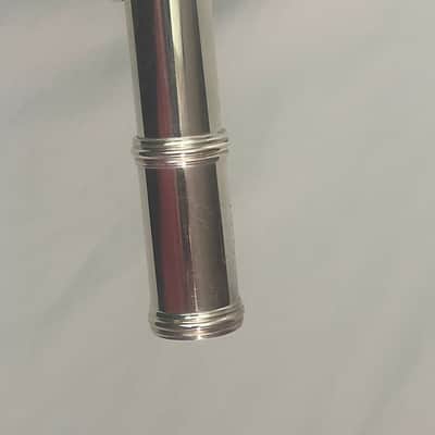 Gemeinhardt USA Pro 3SB solid silver B foot gizmo key JUST SERVICED image 8