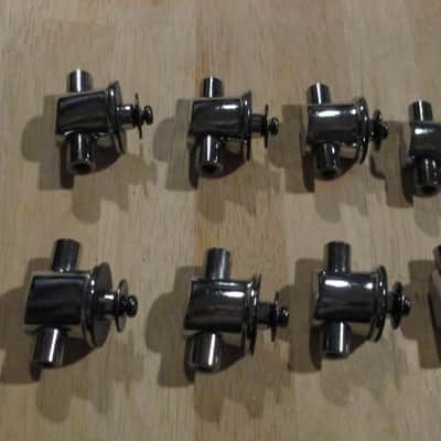 Matching 8Pc. Set of Mapex Double Sided Snare Drum Lugs with Mounting Screws , Washers & Gaskets Included image 4