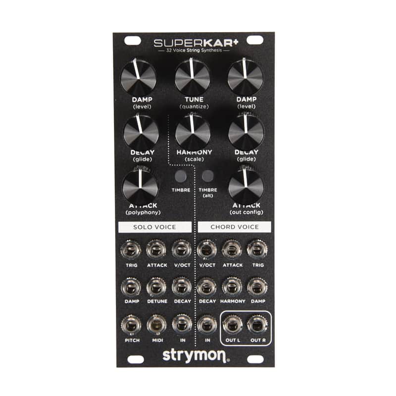 Strymon SuperKar+ 32 Voice String Synthesis Euroack Module image 1