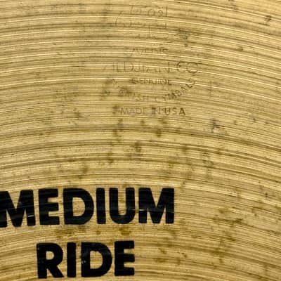 Zildjian 18" A Series Medium Ride Cymbal 1982 - 2005 - Traditional image 5