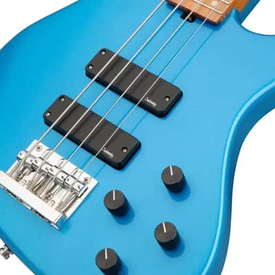 Sadowsky MetroExpress 24-Fret Modern Bass, Morado Fingerboard, 4-String - Solid Ocean Blue Metallic High Polish image 5