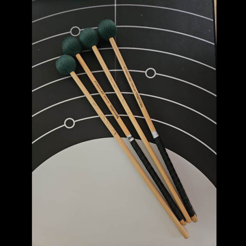 Innovative percussion IP1005 Jim Casella Vibraphone Mallets Rattan image 1