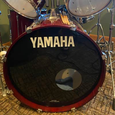 Yamaha SBD022 Stage Custom Birch 22x18.5/16x16.5/13.5x12/12x11/14.5x6.5" 5pc. Includes all hardware, cymbals, extra double pedal and throne. image 2