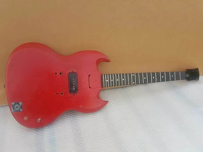 1961 GIBSON SG JUNIOR USA - EARLY KILLER WIDE NECK PROFILE