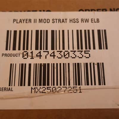 Fender Player II Modified Stratocaster HSS Electric Blue (Used) image 8